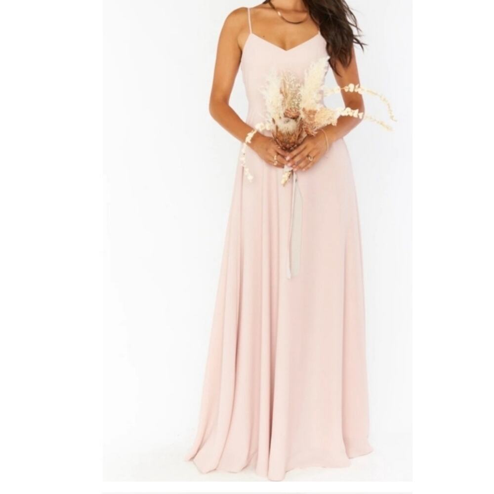 Show Me Your Mumu size S Faith maxi dress  Dusty Blush Crisp cocktails, evenings